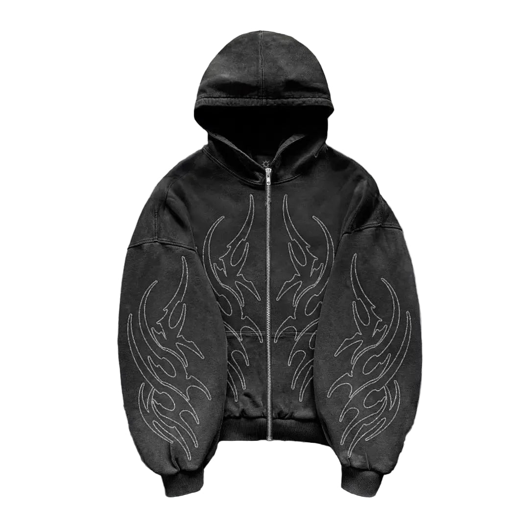 Fire Graphic Hoodie