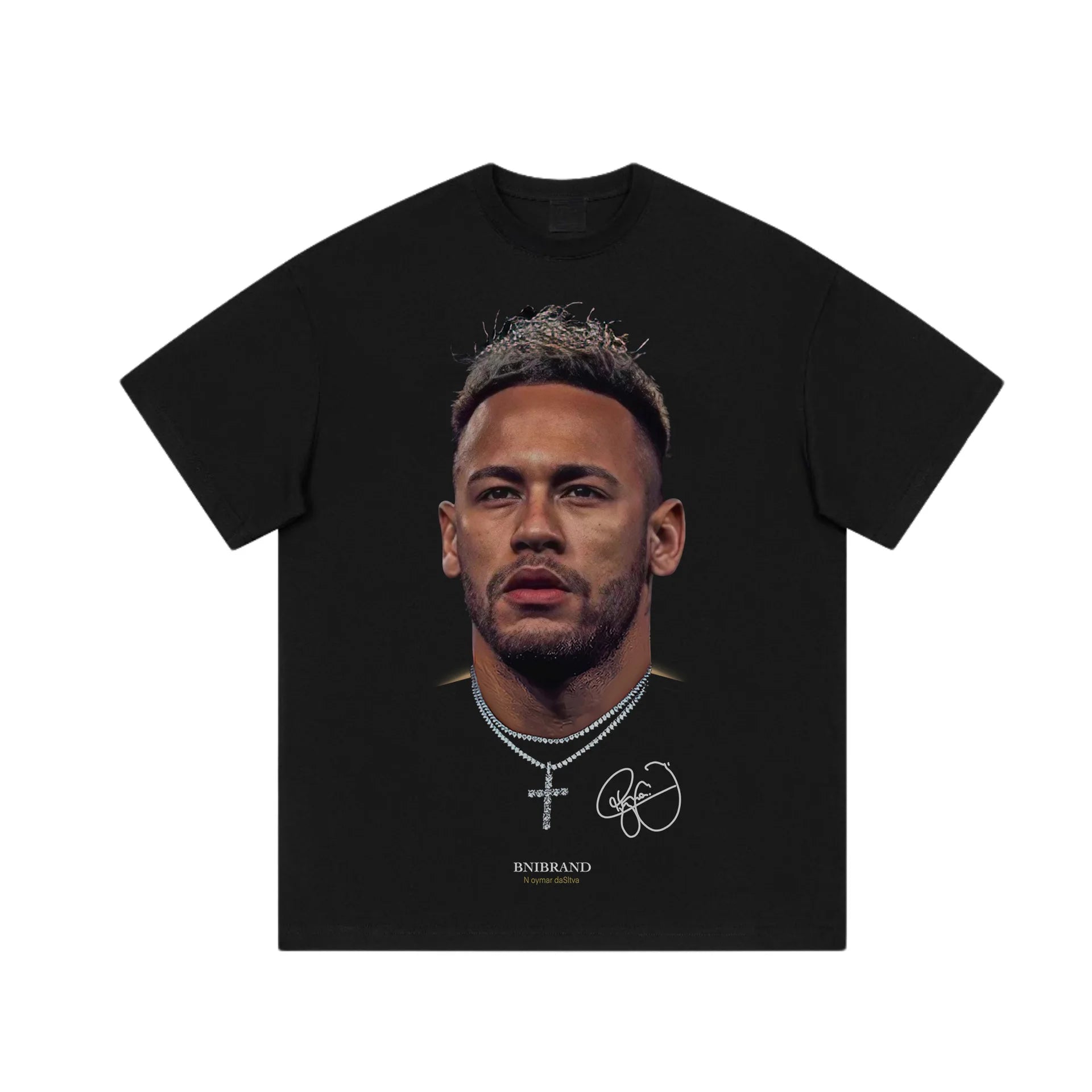 Neymar Solid T-Shirt