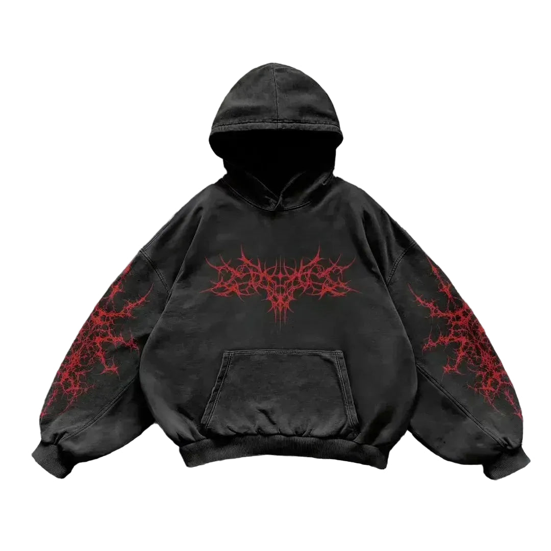 Viking Bull Graphic Hoodie