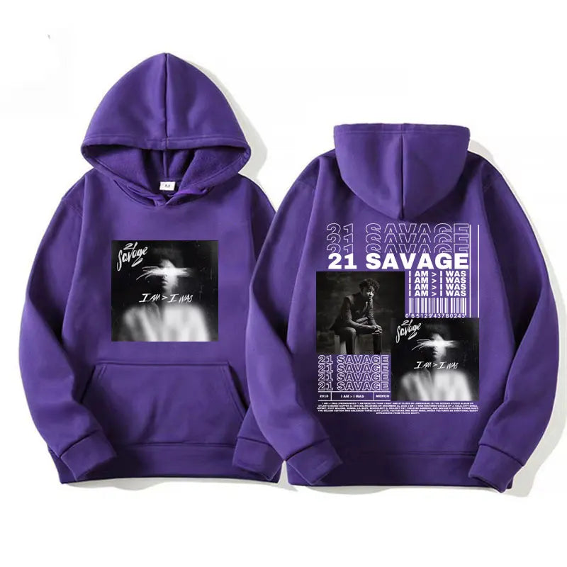 21 Savage I Am I Was Hoodie