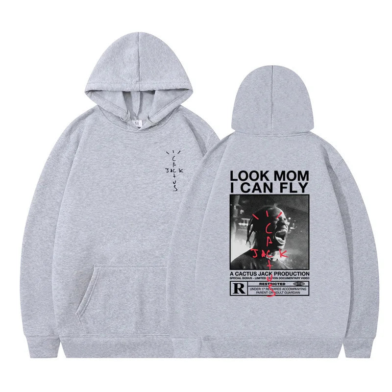 Travis Look Mom I Can Fly Hoodie