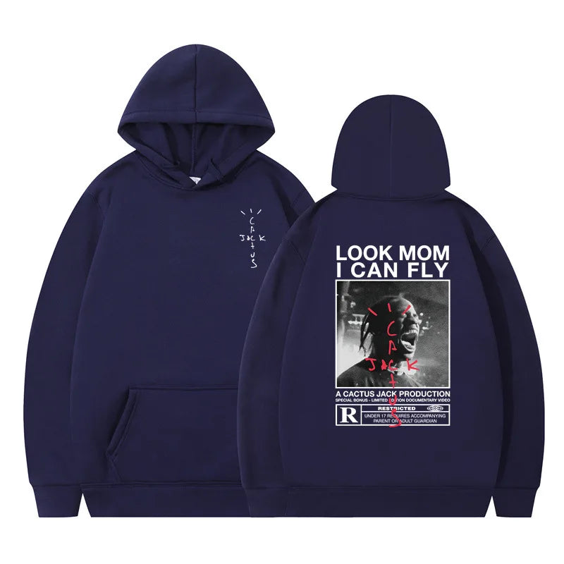 Travis Look Mom I Can Fly Hoodie