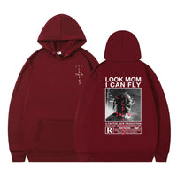 Travis Look Mom I Can Fly Hoodie