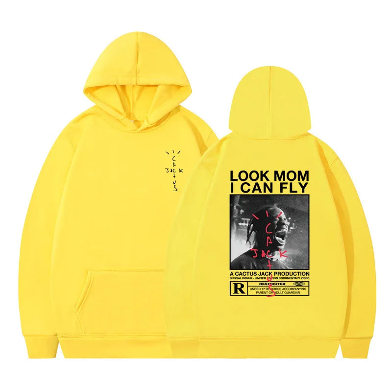 Travis Look Mom I Can Fly Hoodie