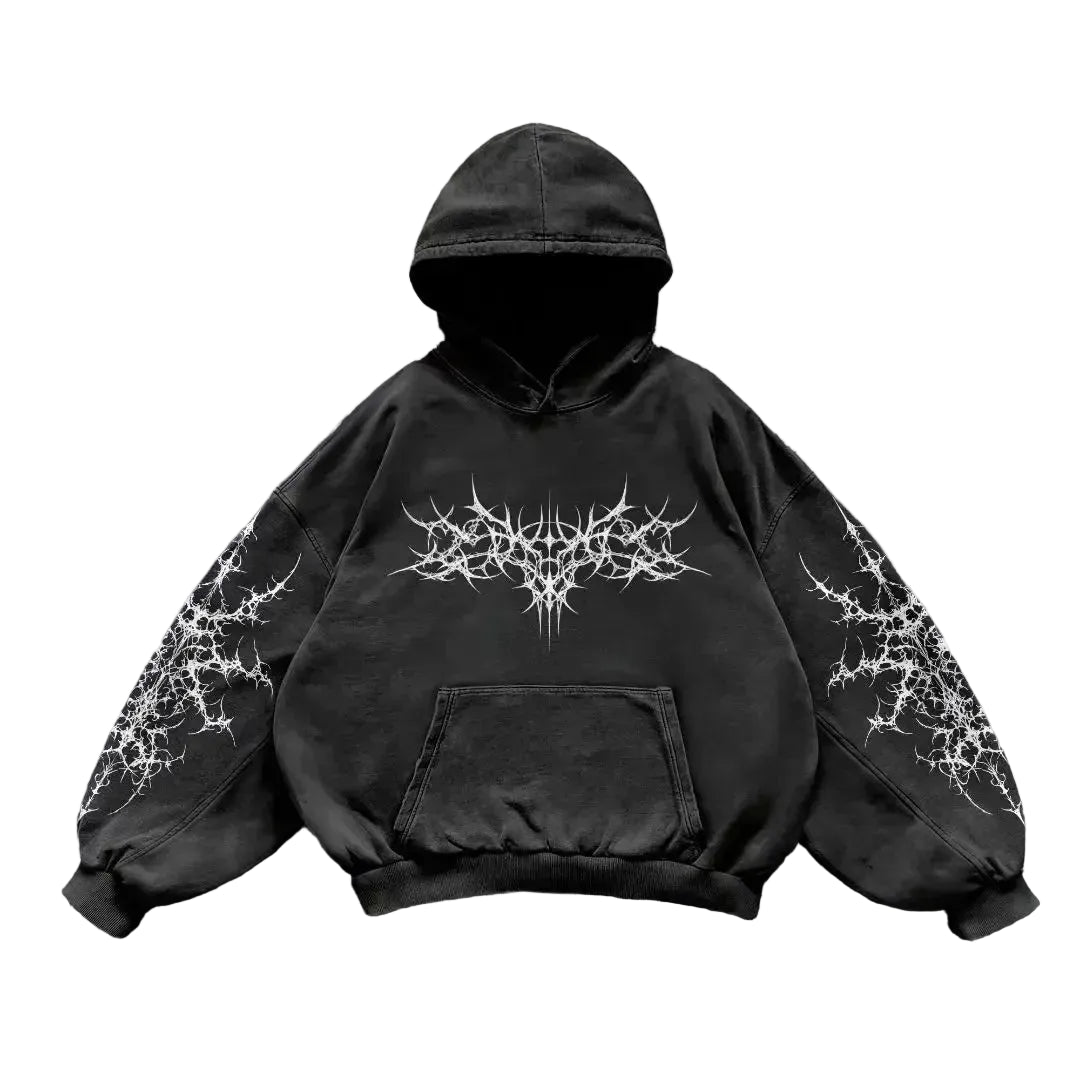 Viking Bull Graphic Hoodie